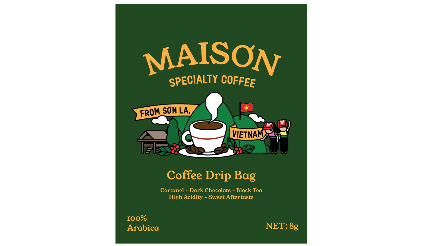 maison specialty coffee - Drip Coffee Bags